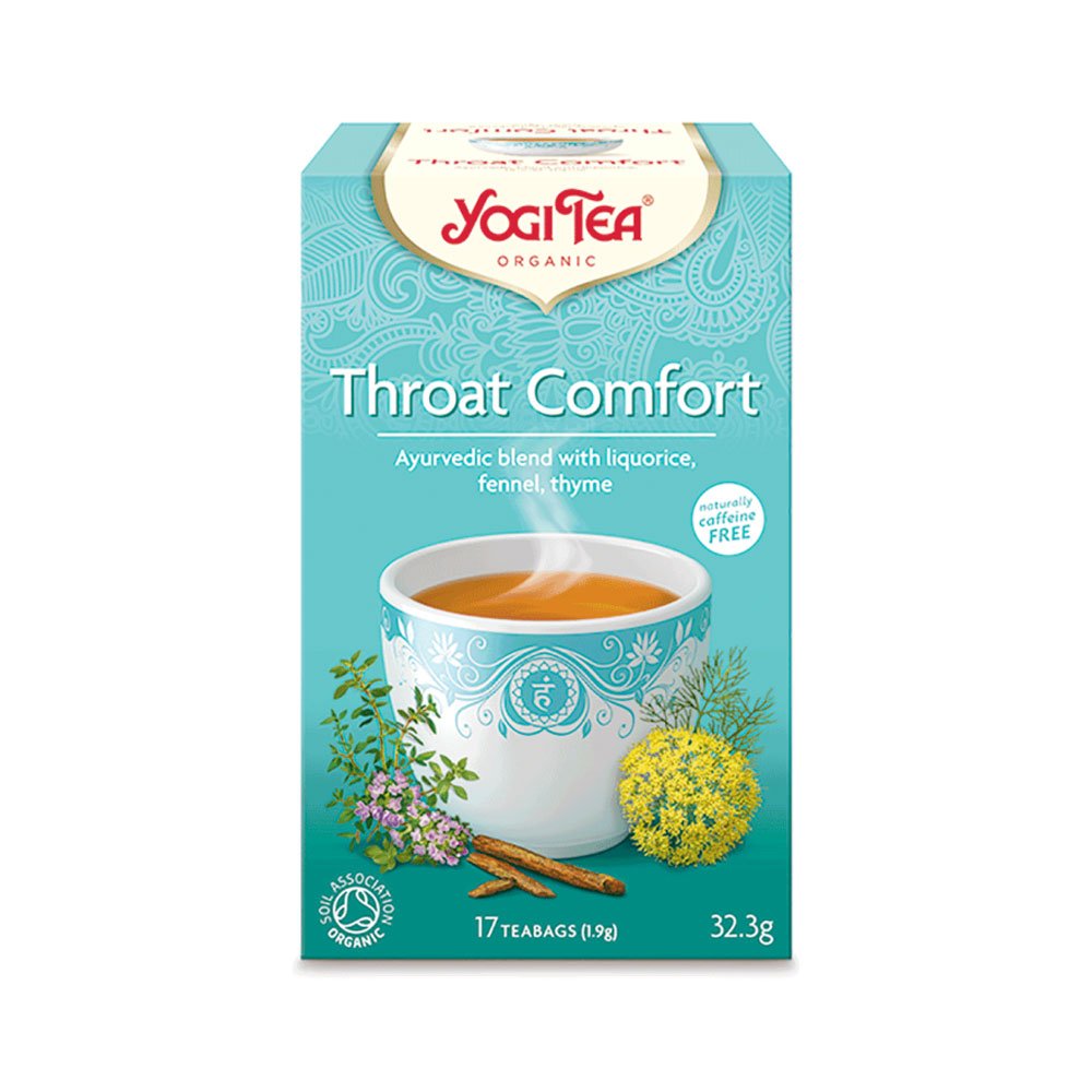 Organic Throat Comfort Tea Yogi Tea 17bgs Organic Throat Comfort Tea Yogi Tea 17bgs