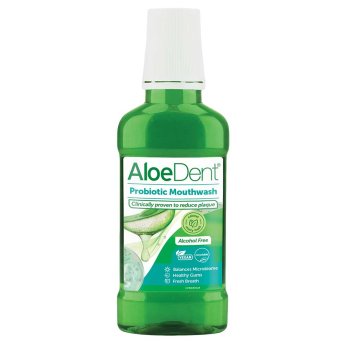 Probiotic Mouthwash - fluoride-free Aloe Dent 6x250ml Probiotic Mouthwash - fluoride-free Aloe Dent 6x250ml