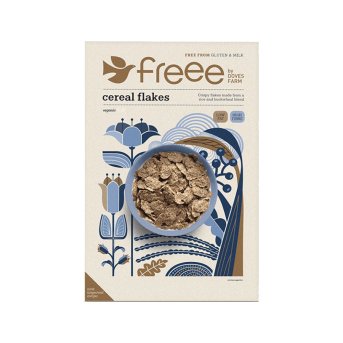 Organic Cereal Flakes Freee from Doves Farm 375g