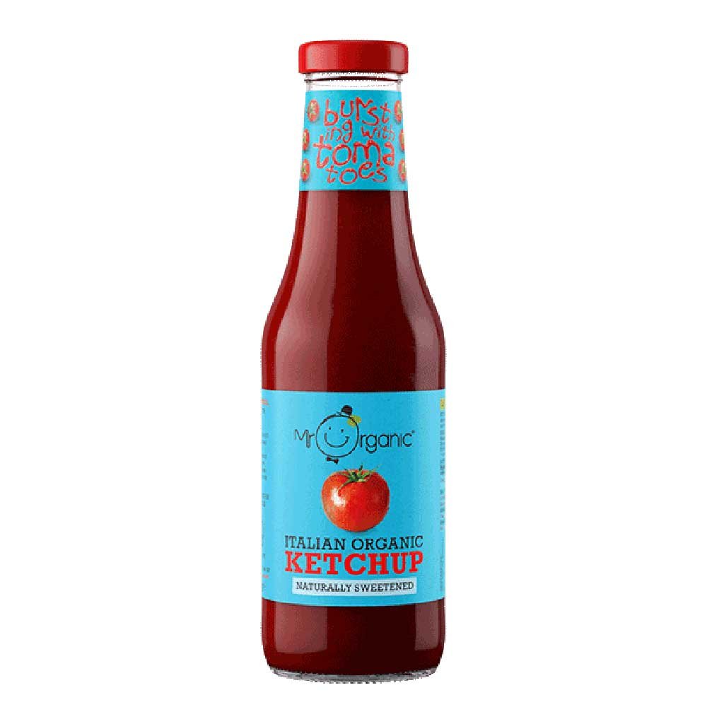 Organic Ketchup - Naturally sweetened (apple juice) Mr Organ Organic Ketchup - Naturally sweetened (apple juice) Mr Organ