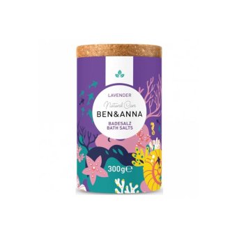 Bathsalts - Lavender Ben & Anna 300g Bathsalts - Lavender Ben & Anna 300g