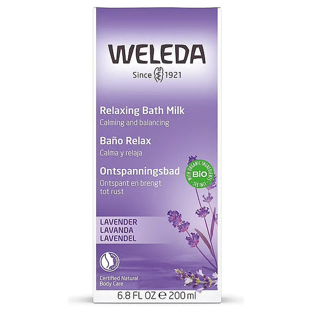 Lavender Relaxing Bath Milk (single) Weleda 1x200ml Lavender Relaxing Bath Milk (single) Weleda 1x200ml