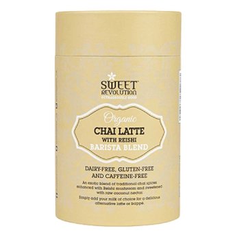 Organic Chai Latte with reishi - Barista Sweet Revolution 10 Organic Chai Latte with reishi - Barista Sweet Revolution 10