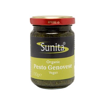 Organic Pesto Genovese - vegan Sunita 130g