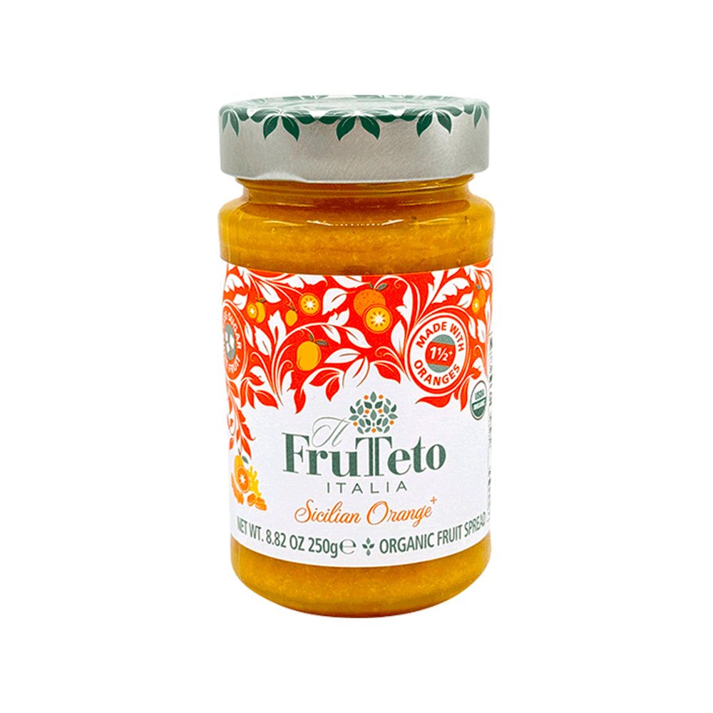 Organic Sicilian Orange+ with ginger & turmeric FruTeto Ital