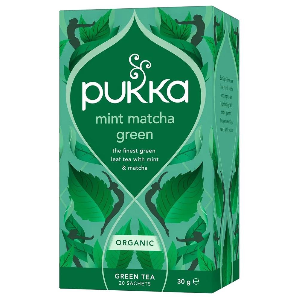 Organic Mint Matcha Green Pukka 4x20bags Organic Mint Matcha Green Pukka 4x20bags