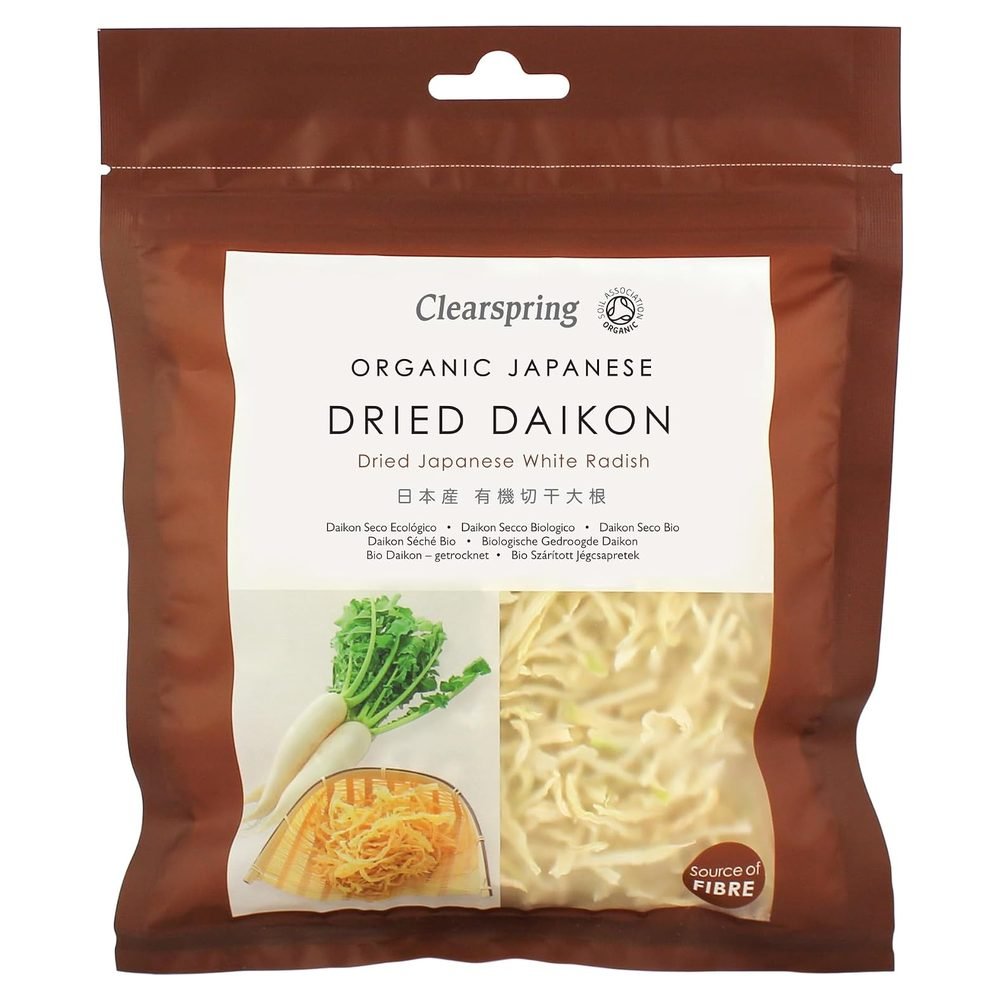 Organic Dried Daikon Radish Clearspring 6x30g Organic Dried Daikon Radish Clearspring 6x30g