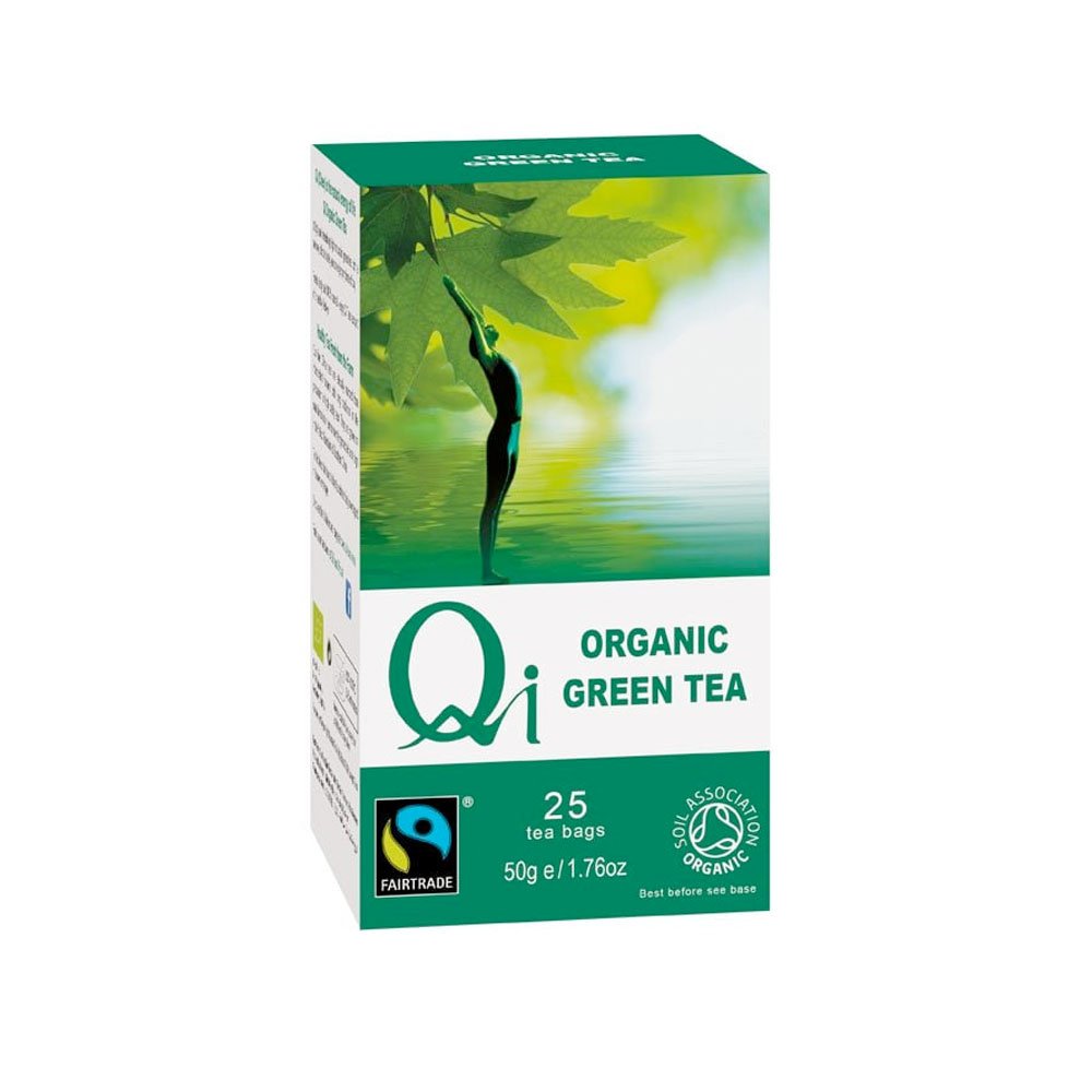 Organic Green Tea Bags Qi 25bgs Organic Green Tea Bags Qi 25bgs