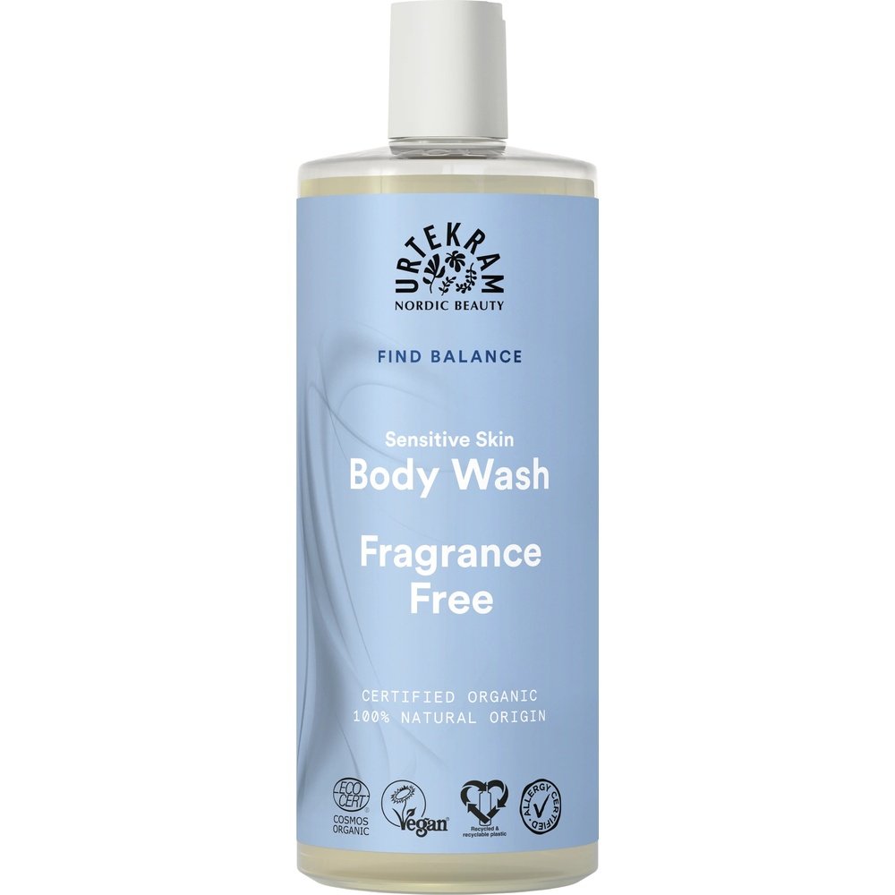 Organic Sensitive Skin Body Wash Fragrance Free Urtekram 6x500ml Organic Sensitive Skin Body Wash Fragrance Free Urtekram 6x500ml