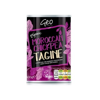 Organic Moroccan Chickpea Tagine Geo-Organics 400g