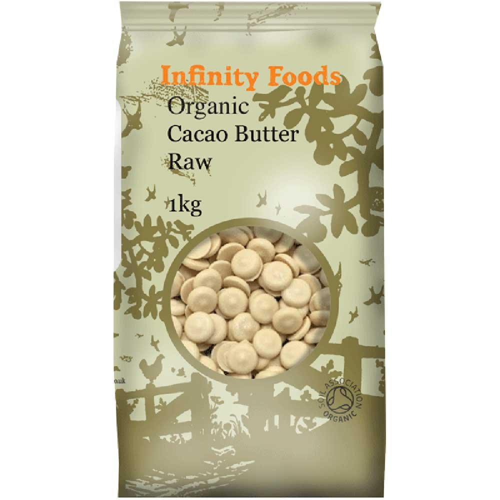 Organic Cacao Butter - Raw Infinity Foods 1kg