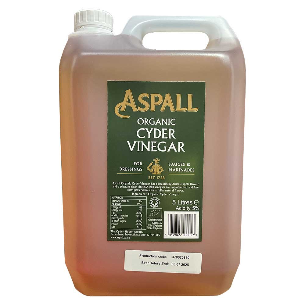 Organic Cyder Vinegar Aspall 5l Organic Cyder Vinegar Aspall 5l