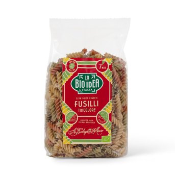 Organic White Tricolore Fusilli La Bio-Idea 500g