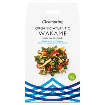 Organic Atlantic Wakame Clearspring 25g