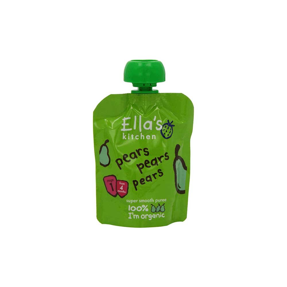 Organic Pears Pears Pears Ella's Kitchen 70g