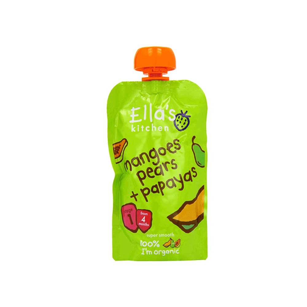 Organic Mango, Pear & Papaya Ella's Kitchen 120g