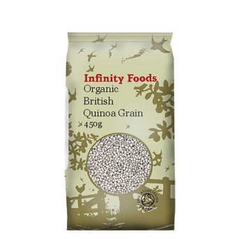Organic British White Quinoa Grain - gluten-free Infinity Fo