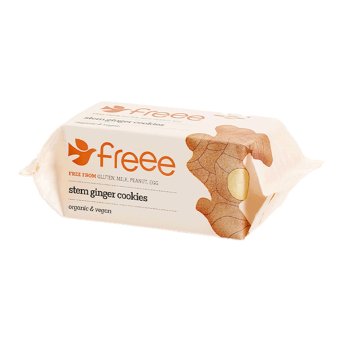 Organic Stem Ginger Cookies Freee from Doves Farm 150g