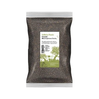 Organic Black Quinoa Grain - 2.5kg Infinity Foods 2.5kg