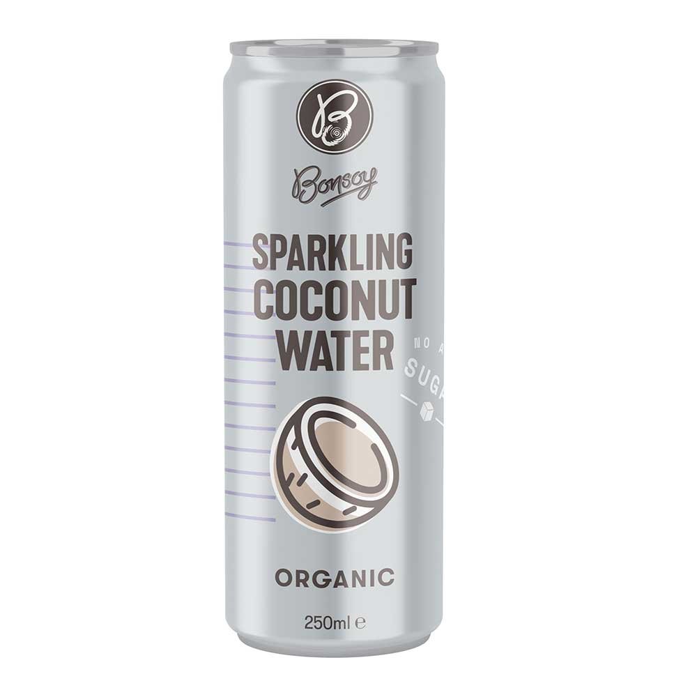 Sparkling Coconut Water Bonsoy 250ml Sparkling Coconut Water Bonsoy 250ml