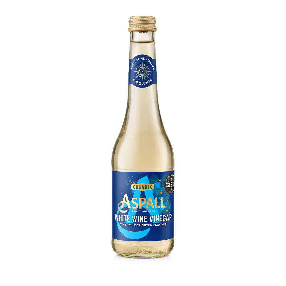 Organic White Wine Vinegar Aspall 350ml Organic White Wine Vinegar Aspall 350ml