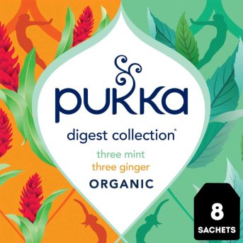 Organic Digest Collection - taster pack Pukka 8x8bags Organic Digest Collection - taster pack Pukka 8x8bags