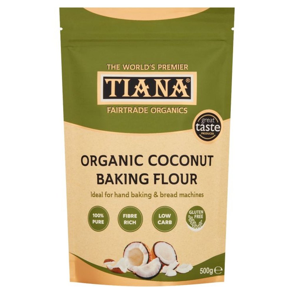 Organic Coconut Flour Tiana 1x500g Organic Coconut Flour Tiana 1x500g