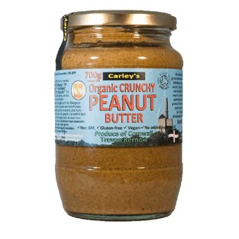 Organic Crunchy Peanut Butter - jumbo Carley's 700g