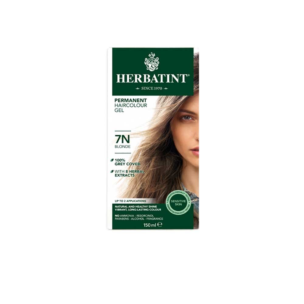 7N - Blonde - Hair Colour Herbatint 1pack