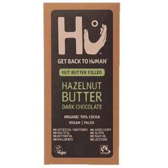 Organic Hazelnut Butter Dark Chocolate Bar Hu 60g Organic Hazelnut Butter Dark Chocolate Bar Hu 60g