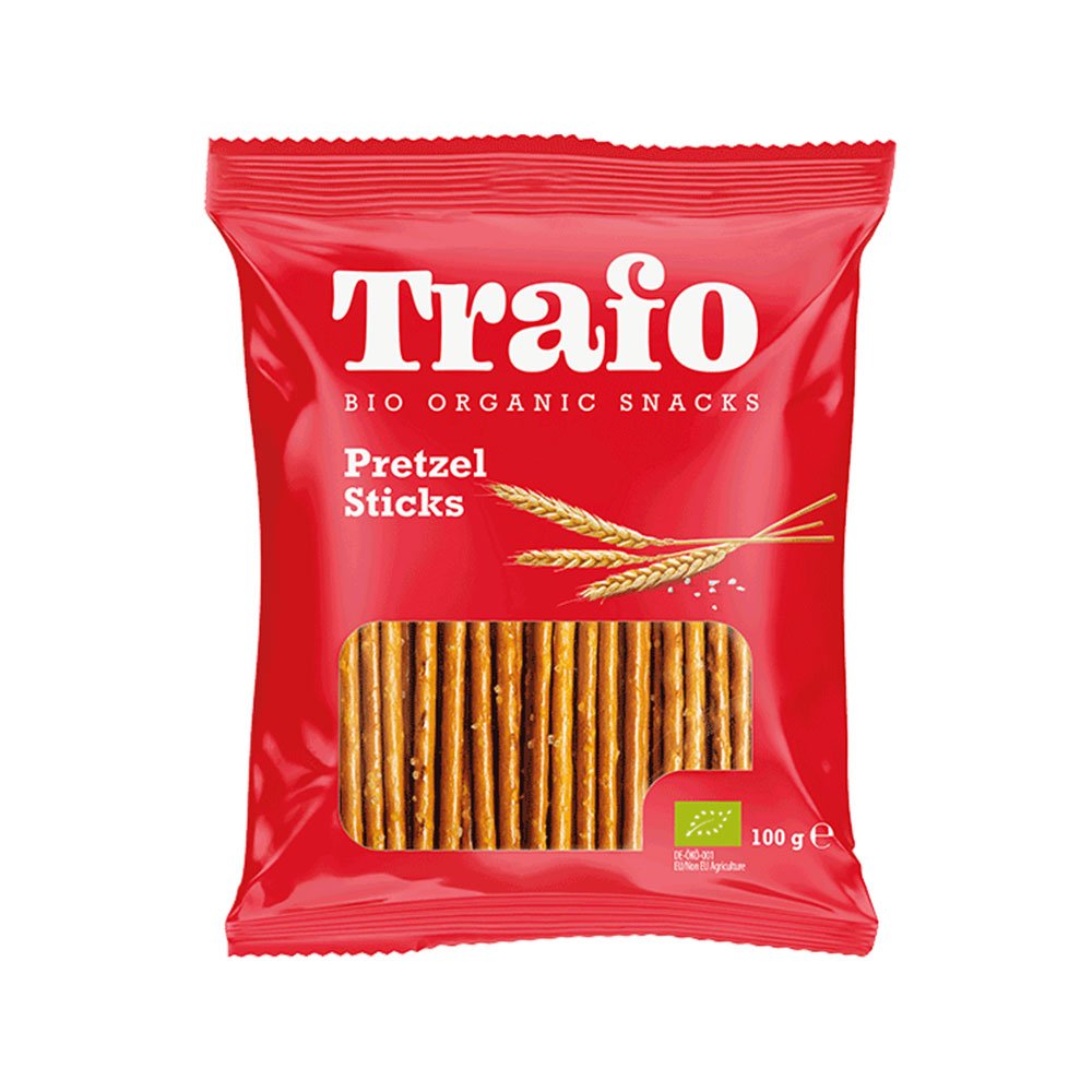 Organic Pretzel Sticks Trafo 100g Organic Pretzel Sticks Trafo 100g