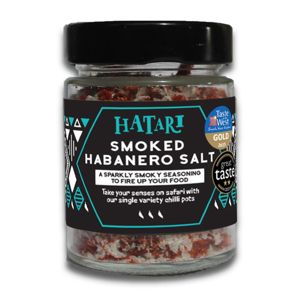 Smoked Habanero Chilli Sea Salt Hatari 50g