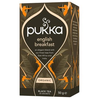 Organic Elegant English Breakfast Pukka 4x20bags Organic Elegant English Breakfast Pukka 4x20bags