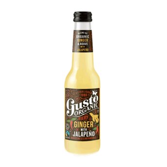 Organic Gusto - Fiery Ginger with Jalapeno - FT Gusto 12x275ml