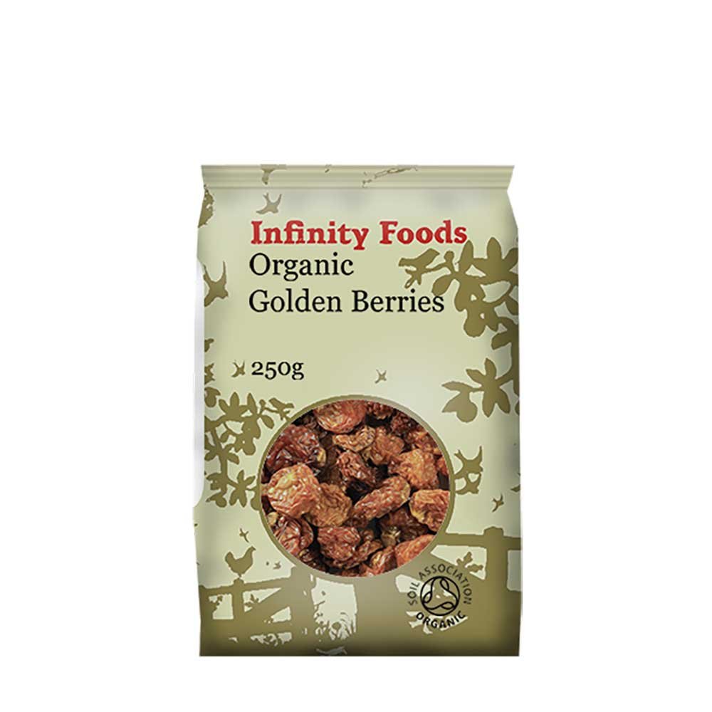 Organic Golden Berries Infinity Foods 250g