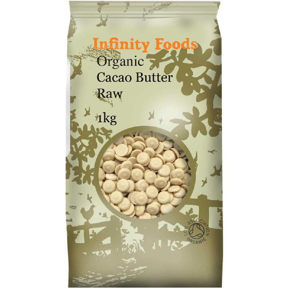 Organic Cacao Butter - Raw Infinity Foods 250g