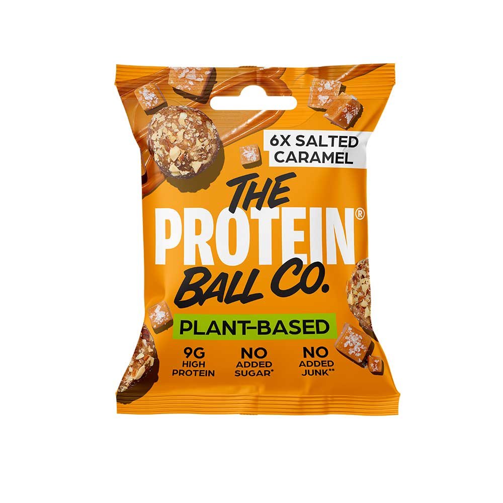 Salted Caramel Protein Balls - Plant Based The Protein Ball Co. 10x45g Salted Caramel Protein Balls - Plant Based The Protein Ball Co. 10x45g