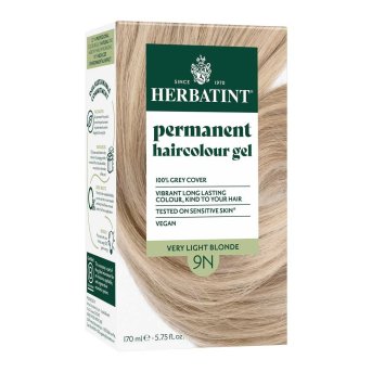9N - Very Light Blonde - Hair Colour Herbatint 1x1pack