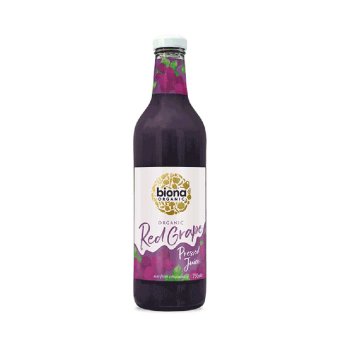 Organic Red Grape Juice Biona 750ml Organic Red Grape Juice Biona 750ml