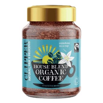 Organic Instant Coffee - House Blend Clipper 100g