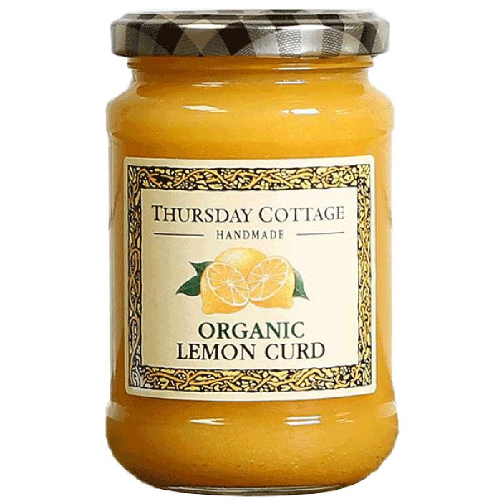 Organic Lemon Curd - contains egg Thursday Cottage 310g Organic Lemon Curd - contains egg Thursday Cottage 310g