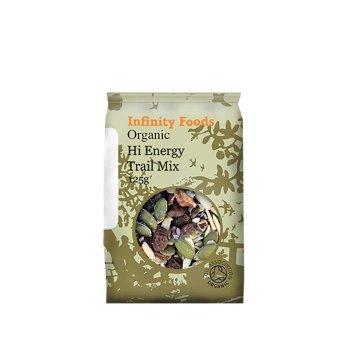 Organic Hi Energy Trail Mix Infinity Foods 125g
