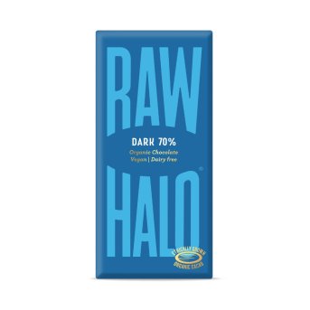Organic Dark 70% Raw Halo 10x70g Organic Dark 70% Raw Halo 10x70g