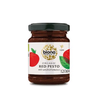 Organic Red Pesto with SD tomatoes Biona 120g