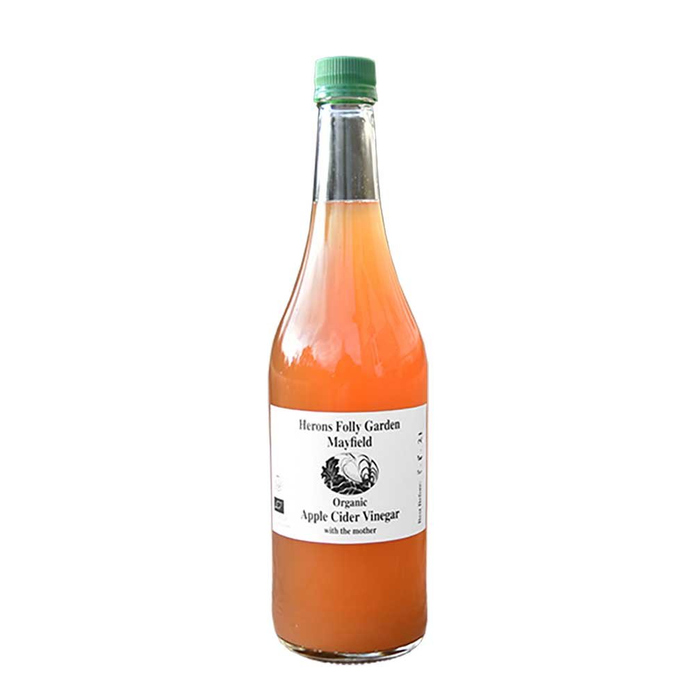 Organic Apple Cider Vinegar - with the mother Herons Folly G Organic Apple Cider Vinegar - with the mother Herons Folly G