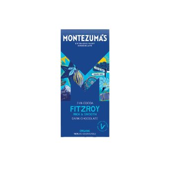 Organic FitzRoy - Very Dark Chocolate Montezuma 90g