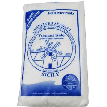 Fine Sea Salt - bag Trapani 1kg