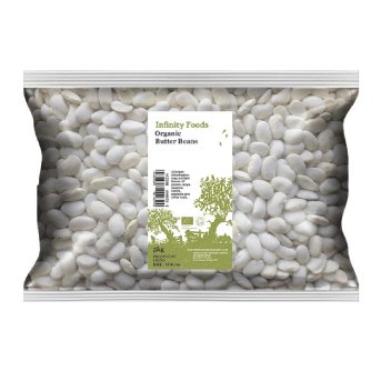 Organic Butter Beans Infinity Foods 5kg