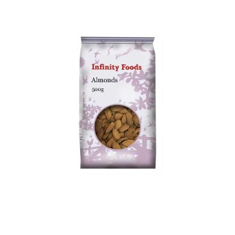 Almonds Infinity Foods 500g