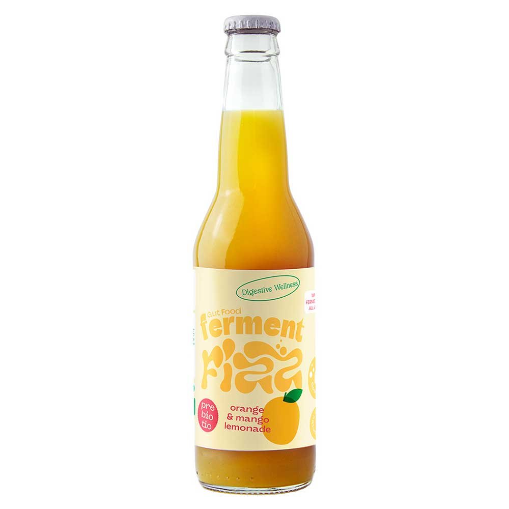 Orange & Mango Lemonade Ferment Fizz 12x330ml Orange & Mango Lemonade Ferment Fizz 12x330ml
